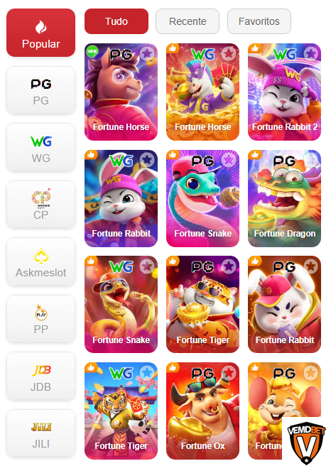 Experiência de Jogos vemdbet.com